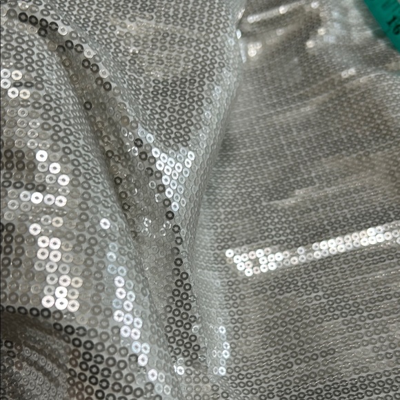 Skinnygirl Silver Sequin Blouse Size XL - Picture 8 of 8